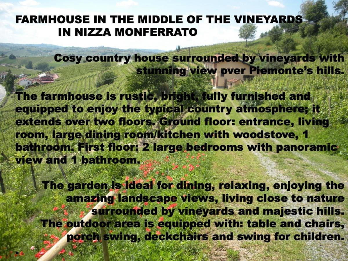 Villa Cascina Tra I Vigneti A Nizza Monferrato Extérieur photo
